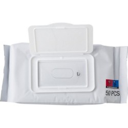 Desinfektions-Feuchttücher - Weiß