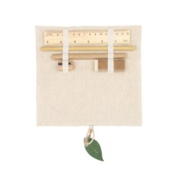 Schulset, Federmäppchen - Braun