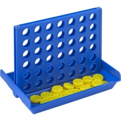 Spiel 4 in 1, faltbar - Dunkelblau