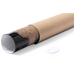 Scratch off Weltkarte - Braun