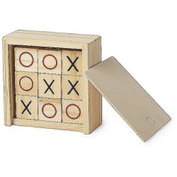 Tic Tac Toe Spiel - Braun