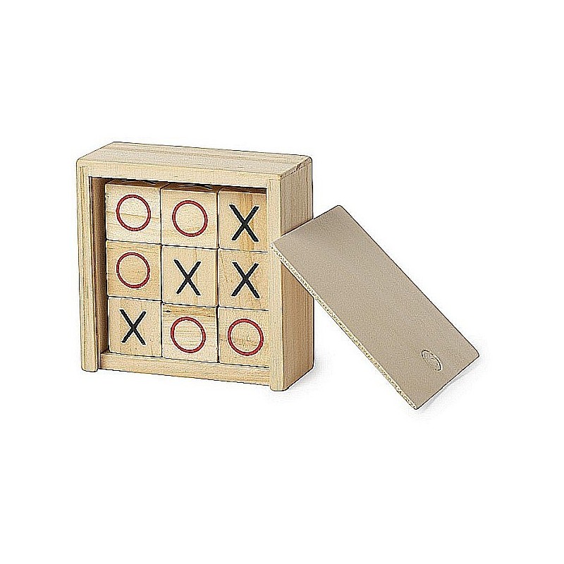 Tic Tac Toe Spiel - Braun