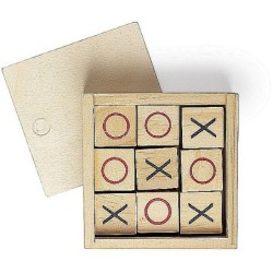 Tic Tac Toe Spiel - Braun