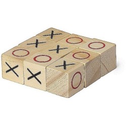 Tic Tac Toe Spiel - Braun
