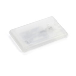 Antibakterielle Handlotion "Kreditkarte" - Weiß