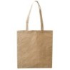 Einkaufstasche aus Baumwolle und Papier - Braun