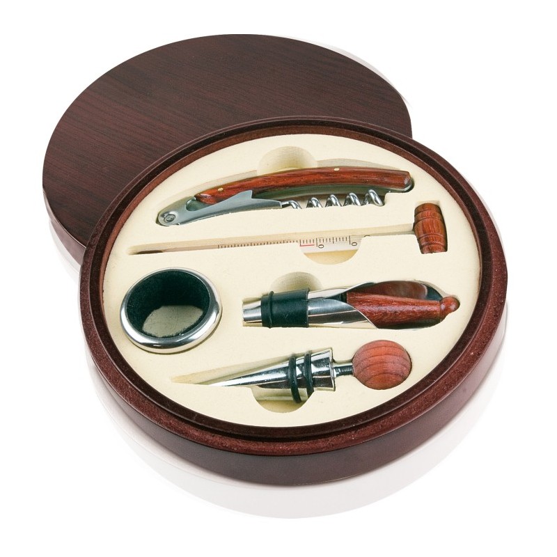 Weinset 5-tlg. - Braun