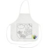 Küchenschürze zum Bemalen - Weiß