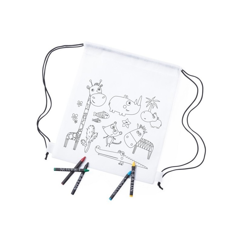 Beutel zum Bemalen - Weiß