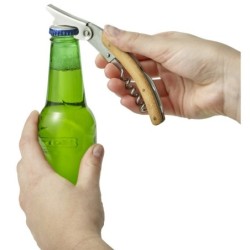 Weinset 3-tlg. in Bambusbox - Braun