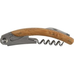 Weinset 4-tlg. in Bambusbox - Braun