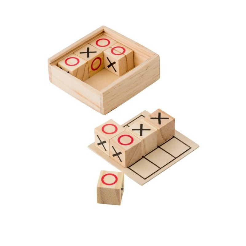 Tic Tac Toe Spiel - Braun