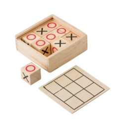 Tic Tac Toe Spiel - Braun