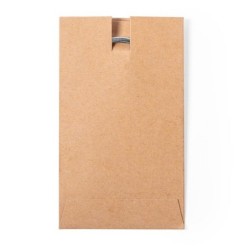 Schlüsselanhänger "Haus" - Braun