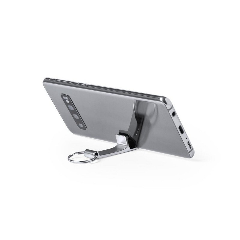 Schlüsselanhänger, Handyhalter - Silber