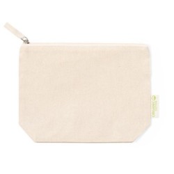 Kosmetiktasche aus Bio-Baumwolle - Beige