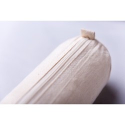 Federtasche aus Baumwolle - Beige