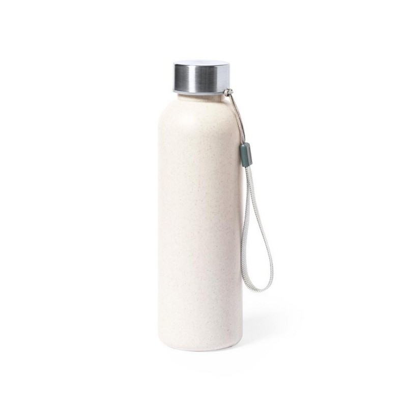 Sportflasche 600 ml - Beige