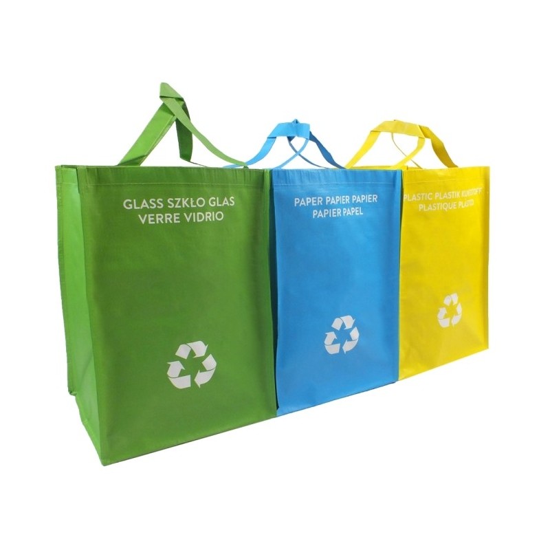 Abfalltaschen-Set - Multicolor