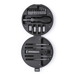 Werkzeugset "Reifen" 20 Elemente - Schwarz