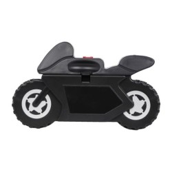 Werkzeugset, "Motorrad" 21 Elemente, 4 LED-Taschenlampe - Schwarz