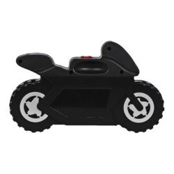 Werkzeugset, "Motorrad" 21 Elemente, 4 LED-Taschenlampe - Schwarz