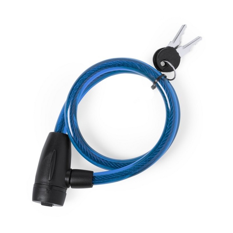 Wasserdichtes Fahrradschloss - Blau