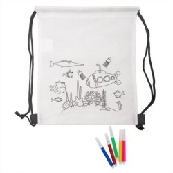 Beutel zum Bemalen - Weiß