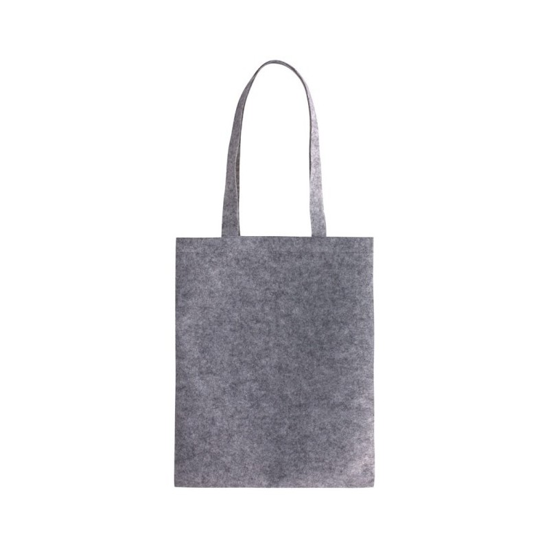 Einkaufstasche aus Filz - Grau