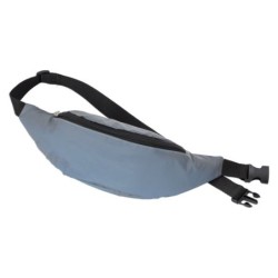 Gürteltasche, reflektierend - Silber