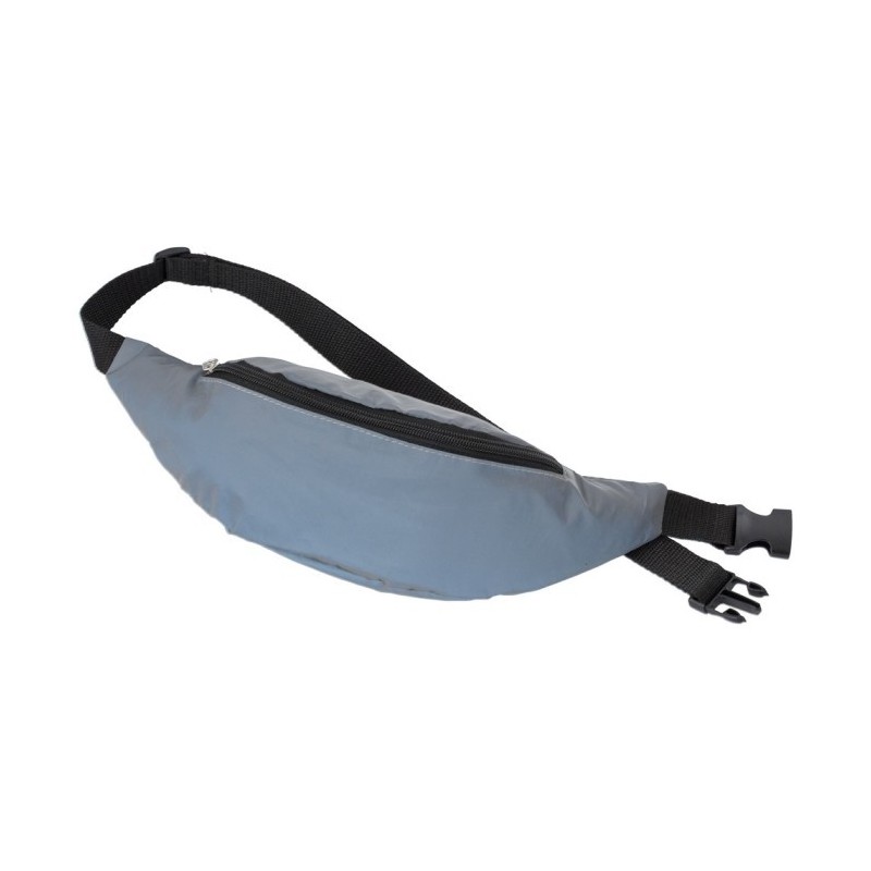 Gürteltasche, reflektierend - Silber