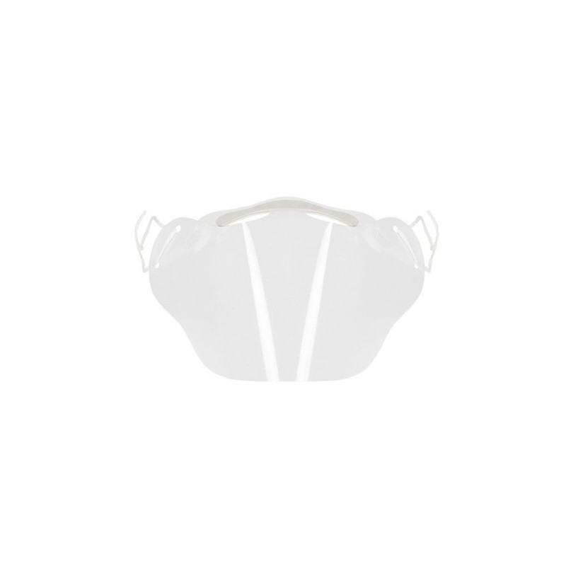 Halbvisier, Nasen- und Mundschirm - Transparent