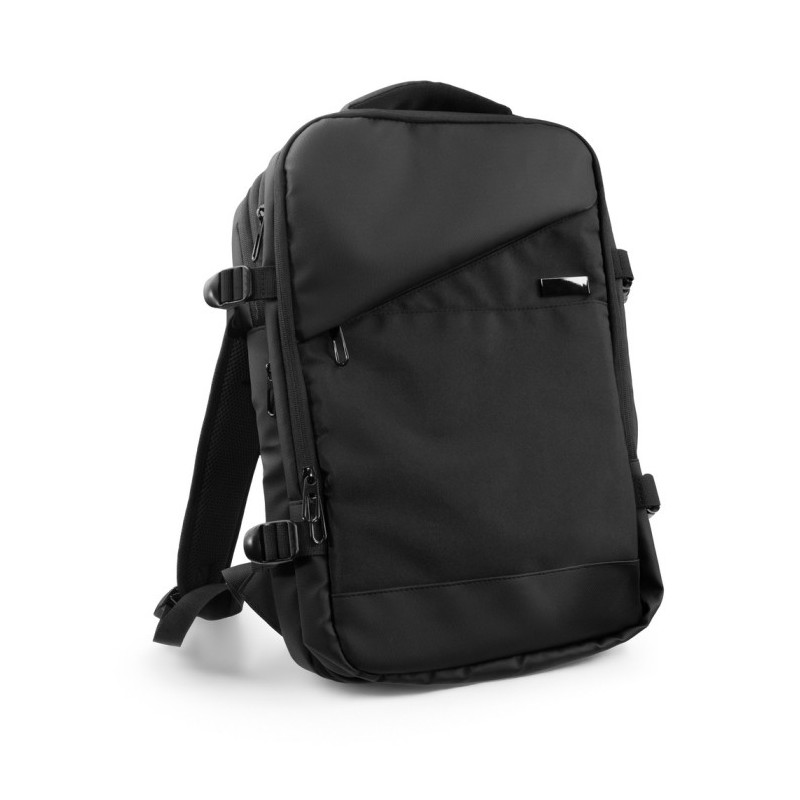 Expandierbarer Rucksack Exclusive Collection | Aicha - Schwarz