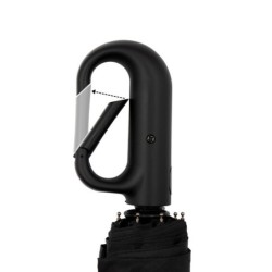 Automatischer Regenschirm, faltbar | Kymbrea - Schwarz