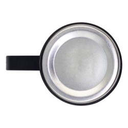 Thermosflasche 420 ml und 3 Becher 150 ml | Quavean - Schwarz