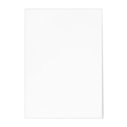 Elektrostatischer Notizblock ca. B3 | Arya - Weiß