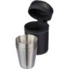 Set mit 4 Metallgläsern - Schwarz