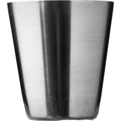 Set mit 4 Metallgläsern - Schwarz