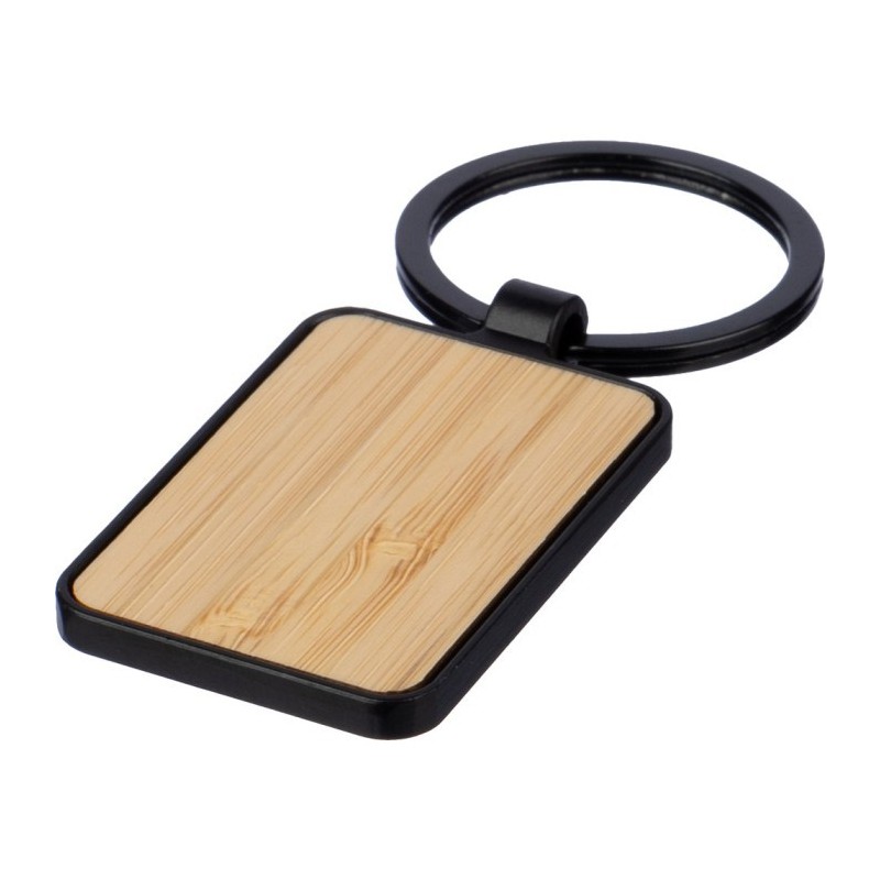 Schlüsselanhänger aus Holz - Schwarz