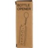 Schlüsselanhänger, Flaschenöffner - Braun