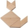 Tangram-Puzzle - Braun