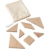 Tangram-Puzzle - Braun