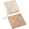 Tangram-Puzzle - Braun