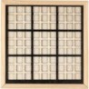 Sudoku Spiel - Braun