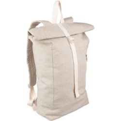 Aufrollbarer Rucksack - Beige