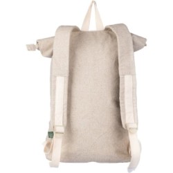 Aufrollbarer Rucksack - Beige