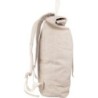 Aufrollbarer Rucksack - Beige