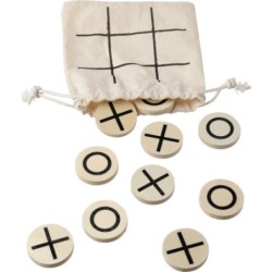 Ein Spiel „ Tic-Tac-Toe “. - Beige