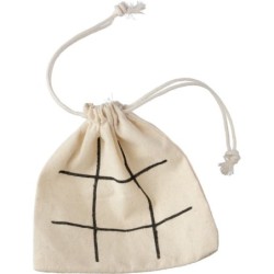 Ein Spiel „ Tic-Tac-Toe “. - Beige