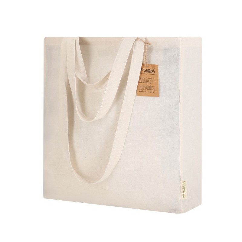 Einkaufstasche aus recycelter Baumwolle - Beige